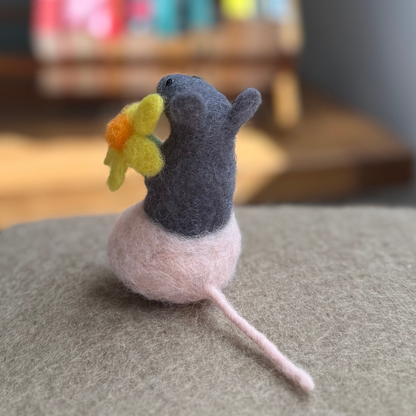 La Petite Mouse - Needle Felted Wool Mouse