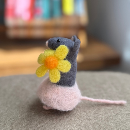 La Petite Mouse - Needle Felted Wool Mouse