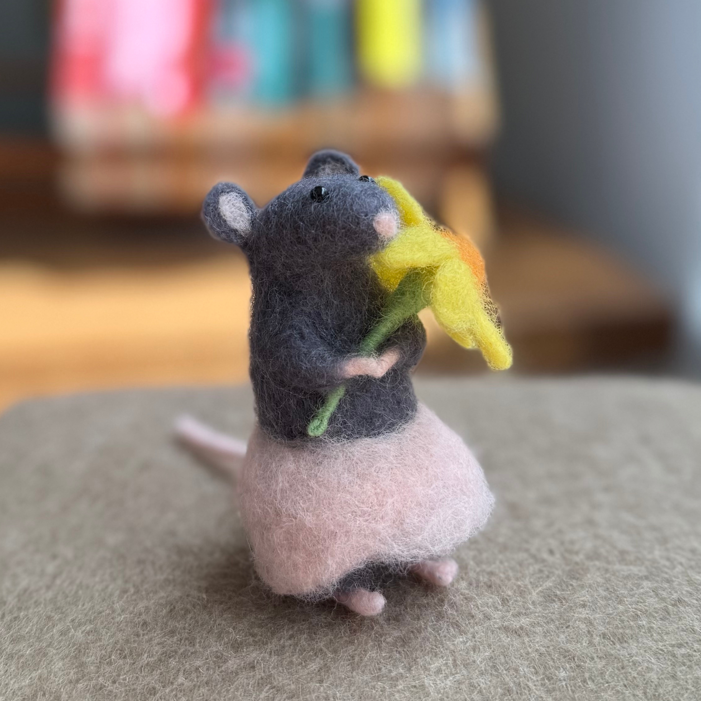 La Petite Mouse - Needle Felted Wool Mouse